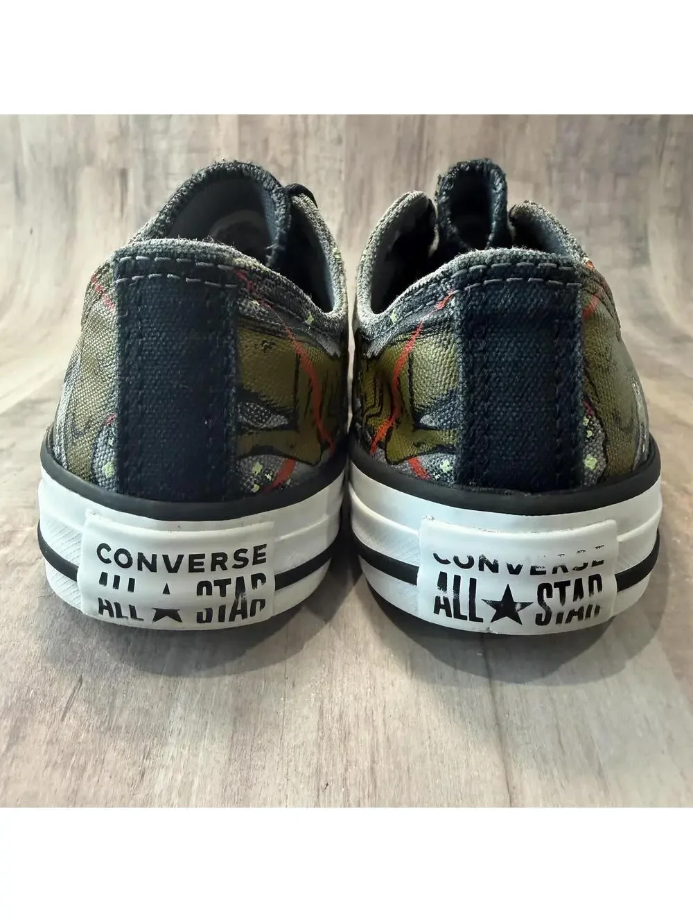 Converse Chuck Taylor All Star Interstellar Dinos Shoes Youth 2 Dinosaur UFOs